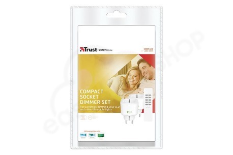 KlikAanKlikUit ACC2-250R Compacte Stopcontactdimmerset met Afstandsbediening