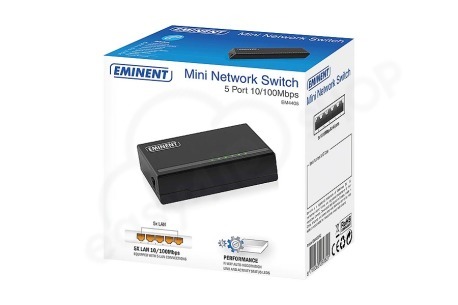 Eminent Switch netwerk 10/100Mbps