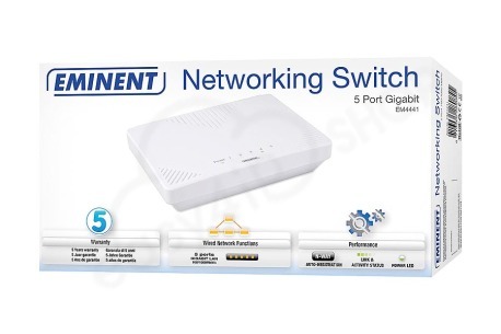 Eminent Switch netwerk 1000mbps
