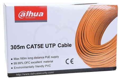 Dahua CAT5 E UTP Kabel 305 meter
