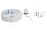 Dahua PFA137 Muursteun Voor camera, Aluminium