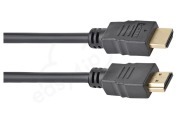 Easyfiks  HDMI Kabel 1.4 High Speed + Ethernet, 5.0 Meter, Verguld geschikt voor o.a. 5.0 Meter, High Speed met Ethernet, Verguld
