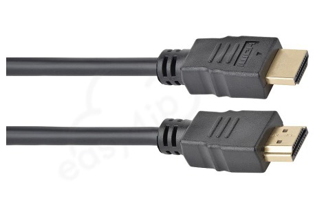 Easyfiks  HDMI Kabel 1.4 High Speed + Ethernet, 5.0 Meter, Verguld
